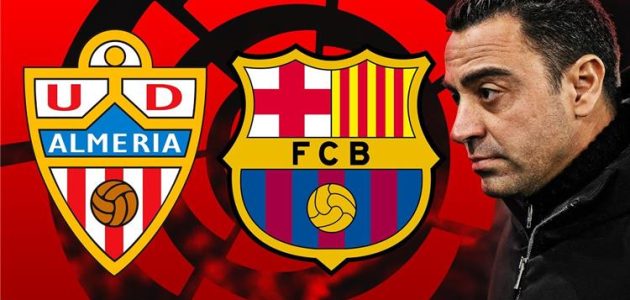 تشكيل برشلونة المتوقع أمام ألميريا اليوم في الدوري الإسباني