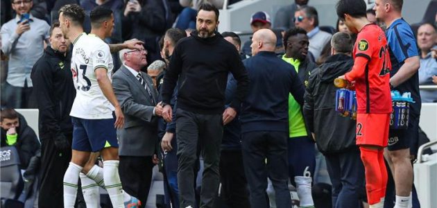 دي زيربي: لست نادمًا على مشادتي مع مدرب توتنهام.. ولا أحب الماكرين